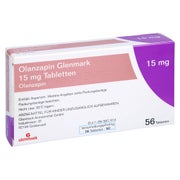 Olanzapin Glenmark 15 mg Tabletten 56 St