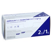 AMPICILLIN plus Sulbactam Eberth 2 g/1 g 20ml-Dsfl 10 St