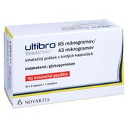 ULTIBRO Breezhaler 85 µg/43 µg Hartk.m.Plv.z.Inh. 30 St