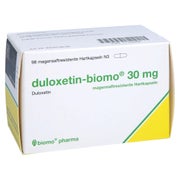 DULOXETIN-biomo 30 mg magensaftresist.Hartkapseln 98 St