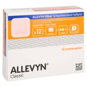 Allevyn Silber Schaumverb.7x8 cm haftend 12 St
