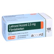 Letrozol Accord 2,5 mg Filmtabletten 100 St