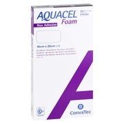 Aquacel Foam Nicht adhäsiv 10x20 cm Verb 5 St