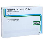 NIVESTIM 30 Mio.E/0,5ml Inj./Inf.Lsg.i.e.Fertigsp. 5 St