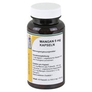 Mangan 5 mg Gluconat Kapseln 90 St