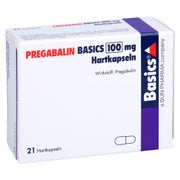 Pregabalin Basics 100 mg Hartkapseln 21 St