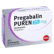 Pregabalin Puren 25 mg Hartkapseln 14 St