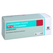 LEVETIRACETAM Accord 500 mg Filmtabletten 50 St