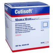 Cutisoft Vlieskompressen Steril 10x10 cm 50X2 St
