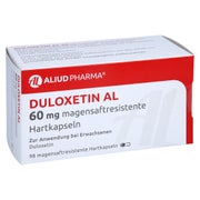 DULOXETIN AL 60 mg magensaftresistente Hartkapseln 98 St