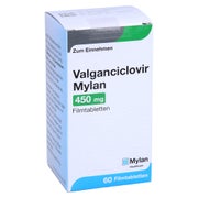 VALGANCICLOVIR Mylan 450 mg Filmtabletten 60 St