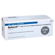 RETACRIT 5.000 I.E./0,5 ml Inj.-L.i.e.Fertigspr. 6 St