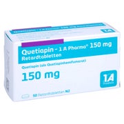 QUETIAPIN-1A Pharma 150 mg Retardtabletten 50 St