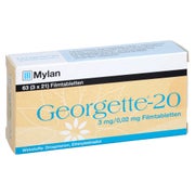 Georgette-20 3 Mg/0,02 mg Filmtabletten 63 St