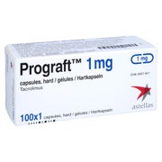 Prograf 1 mg Hartkapseln 100 St
