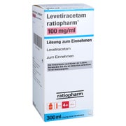 LEVETIRACETAM-ratio.100 mg/ml L.z.E.10ml Dos.Spr. 300 ml