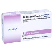 DULOXETIN Zentiva 20 mg magensaftres.Hartkapseln 28 St