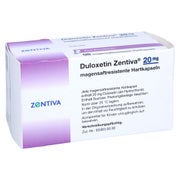 DULOXETIN Zentiva 20 mg magensaftres.Hartkapseln 98 St
