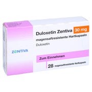 DULOXETIN Zentiva 30 mg magensaftres.Hartkapseln 28 St