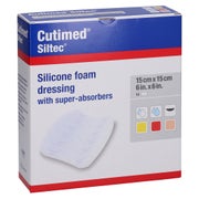 Cutimed Siltec Schaumverb.15x15 cm nicht 10 St