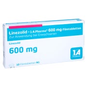 LINEZOLID-1A Pharma 600 mg Filmtabletten 10 St