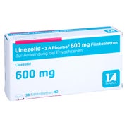 LINEZOLID-1A Pharma 600 mg Filmtabletten 30 St