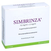 SIMBRINZA 10 mg/ml + 2 mg/ml Augentropfensusp. 3X5 ml