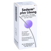 SODERM plus Lösung 0,64 mg/g + 20 mg/g Anw.a.Haut 20 ml