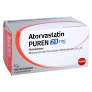 Atorvastatin Puren 20 mg Filmtabletten 100 St
