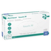 Myclean Touch PF Handsch.unsteril Latex 100 St