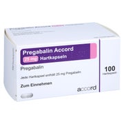 Pregabalin Accord 25 mg Hartkapseln 100 St