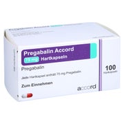 Pregabalin Accord 75 mg Hartkapseln 100 St