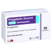 Pregabalin Accord 75 mg Hartkapseln 56 St