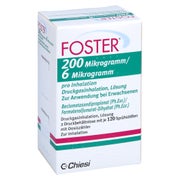 Foster 200/6 µg 120 Hub Dosieraerosol 2 St