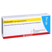 DULOXETIN Glenmark 40 mg magensaftres.Hartkapseln 28 St