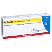 DULOXETIN Glenmark 60 mg magensaftres.Hartkapseln 28 St
