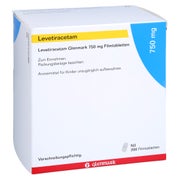 LEVETIRACETAM Glenmark 750 mg Filmtabletten 200 St