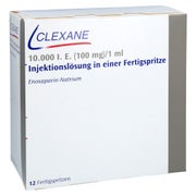 CLEXANE 10.000 I.E. 100mg/ml ILO F.Sp.+Sich-Sys. 12 St