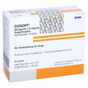 Cosopt 20 Mg/ml + 5 mg/ml Augentropfen 3X5 ml