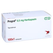 Prograf 0,5 mg Hartkapseln 100 St