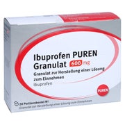 IBUPROFEN PUREN Granulat 600 mg z.Her.e.Lsg.z.Ein. 20 St