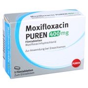 Moxifloxacin Puren 400 mg Filmtabletten 5 St