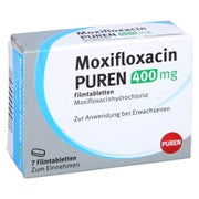 Moxifloxacin Puren 400 mg Filmtabletten 7 St