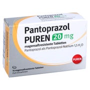 PANTOPRAZOL PUREN 20 mg magensaftres.Tabletten 14 St