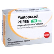 PANTOPRAZOL PUREN 20 mg magensaftres.Tabletten 15 St