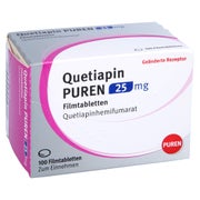Quetiapin Puren 25 mg Filmtabletten 100 St