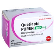 Quetiapin Puren 100 mg Filmtabletten 100 St
