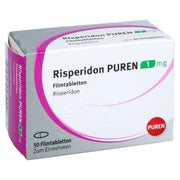 Risperidon Puren 1 mg Filmtabletten 50 St