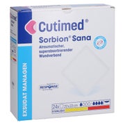 Cutimed Sorbion SANA Wundauflage 22x22 c 24 St