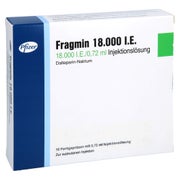 FRAGMIN 18.000 I.E. Inj.-Lsg.i.e.Fertigspr. 10 St
